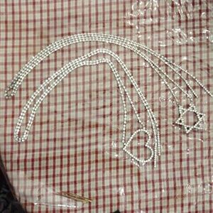 Two wrap around bling bling fashion belts